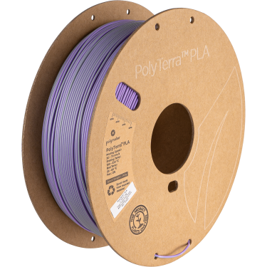 Polymaker PolyTerra PLA Dual Color - Foggy Purple (Grey-Purple) - 1.75mm - 1kg